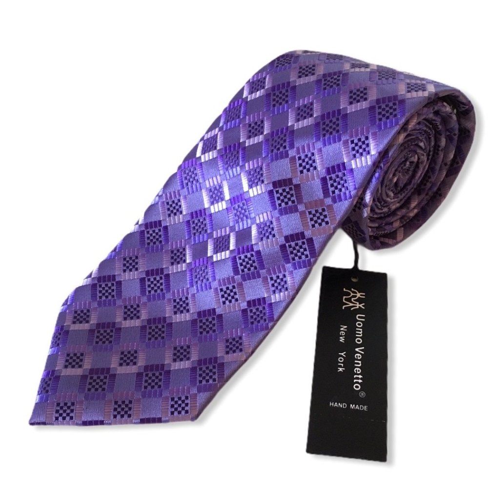 NWT Uomo Venetto Men’s Neck Tie Microfiber